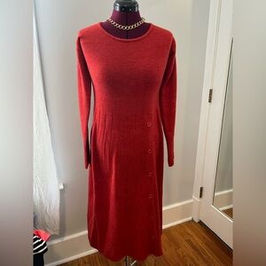 Women’s NWT Sweater Dress Size Large by White Mark.